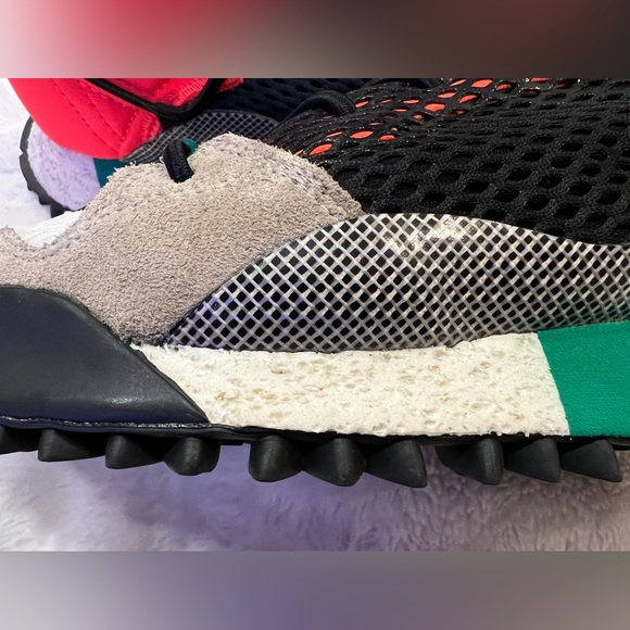 RARE ADIDAS ORIGINALS X ALEXANDER WANG REISSUE RUN SOLAR RED - Size 12 - Picture 12 of 14